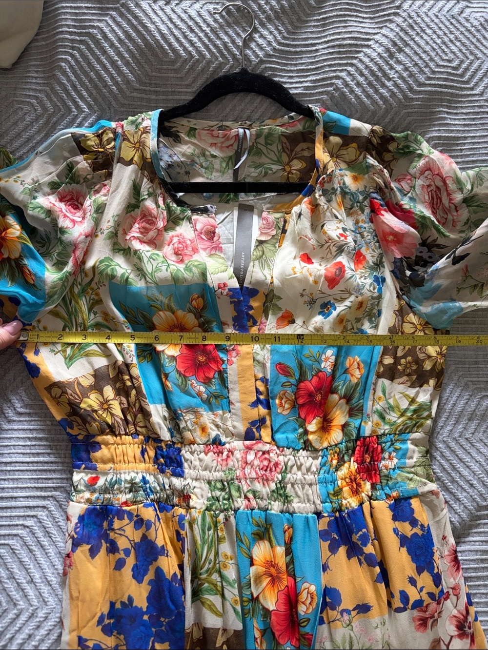 NWT Anthropologie Somerset Floral Chiffon Edition Maxi Dress Size L - Picture 15 of 15